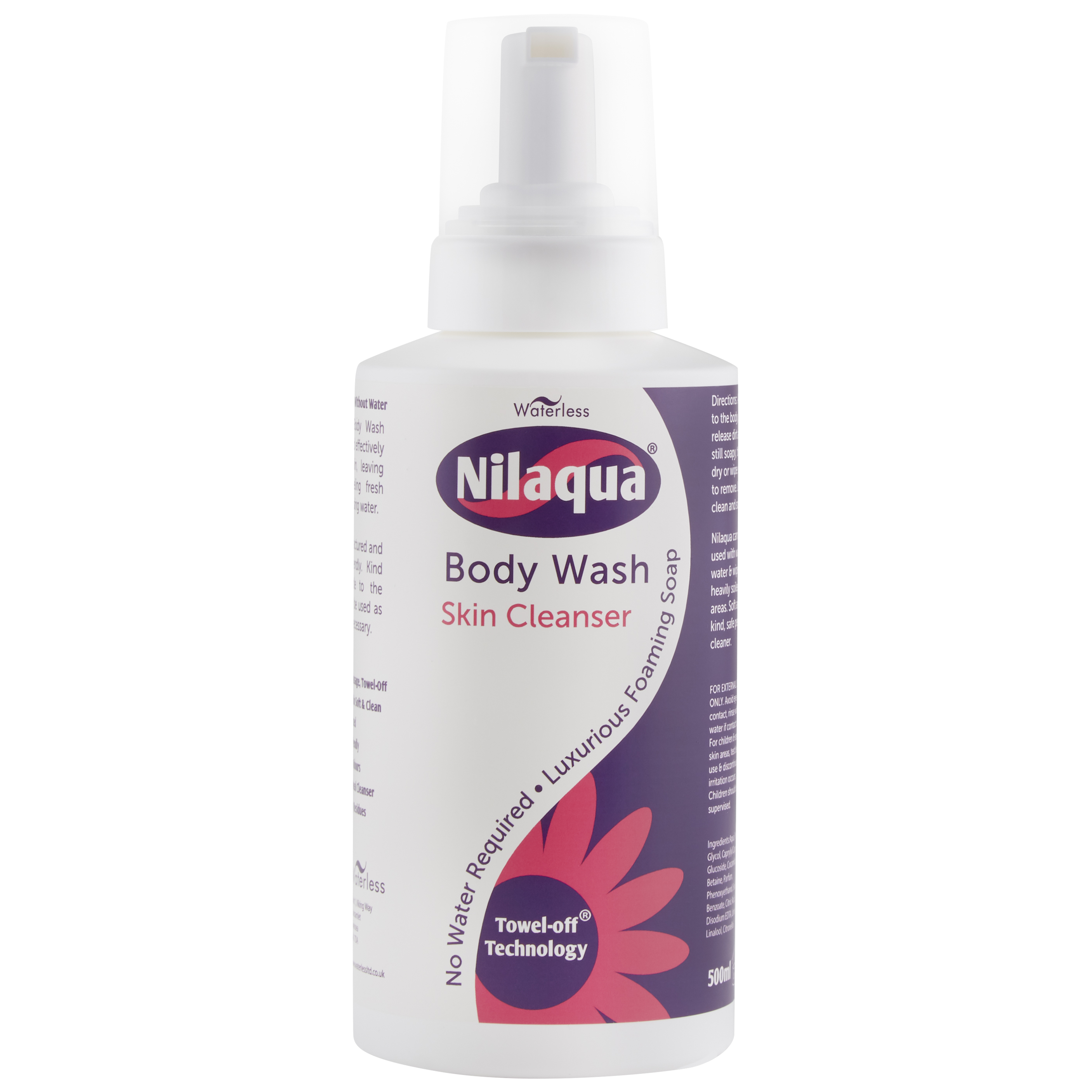 Towel Off Patient Cleanser Antimicrobial 500ml PK 12