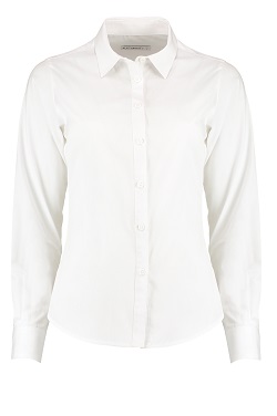 LADIES L/S SHIRT WHITE SIZE 15