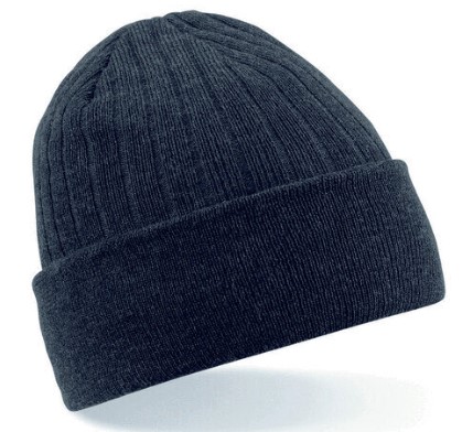 Beechfield Thisulate Beanie Hat Black