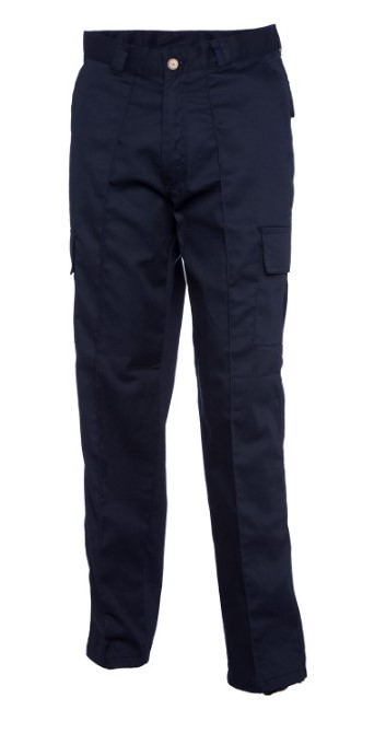 Black Cargo Trousers 30R