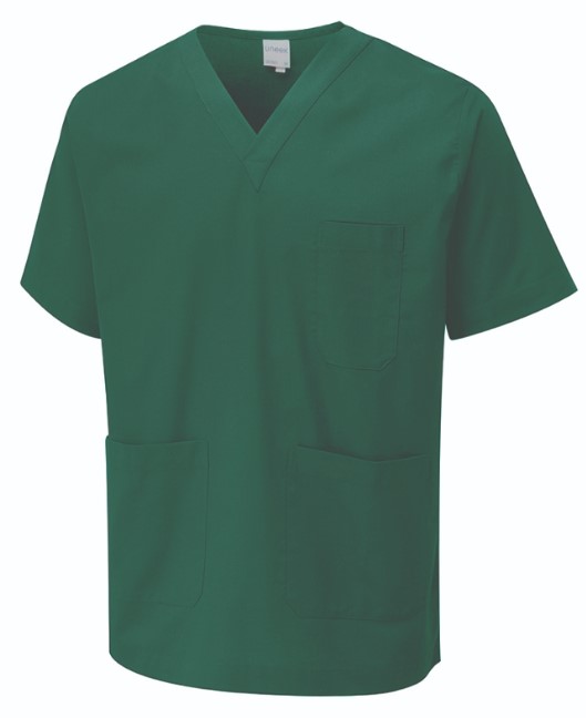 UC921 BOTTLE GREEN 4XL SCRUB TUNIC