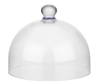 Polycarbarbonate Cake Cover 21cm