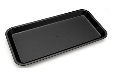 Serving Platter Black 10.5 x 5.3 x 0.6 Inch