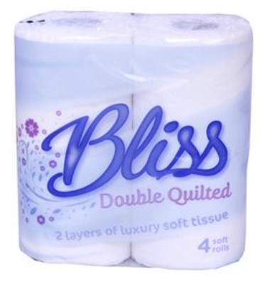 LUXURY QUILTED TOILET ROLLS 2PLY PK 40