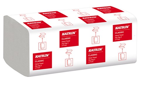 KATRIN 61694 WHITE Z-FOLD HAND TOWELS PK 3150