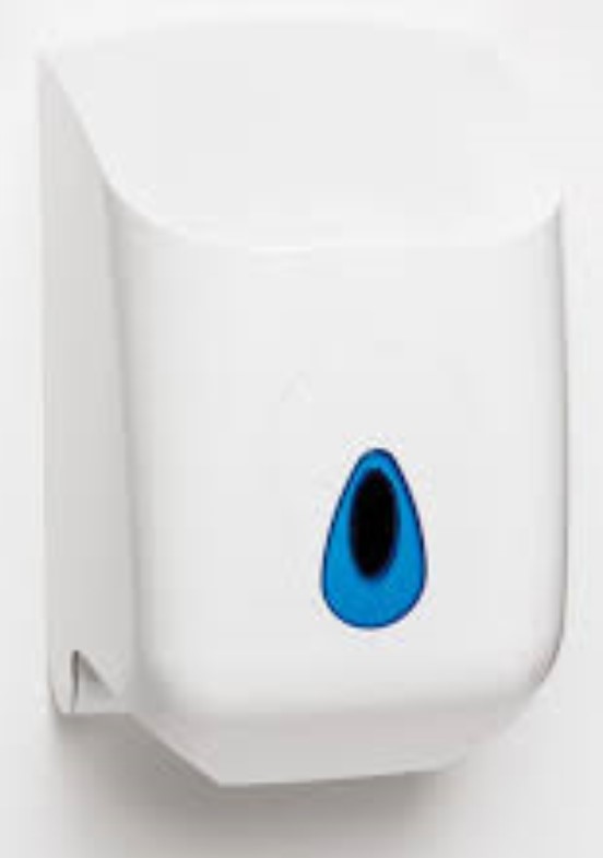 PLASTIC CENTREFEED WIPING ROLL DISPENSER