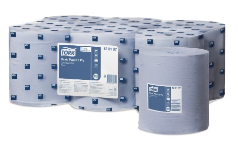 Tork Blue 150m Centrefeed Rolls 2PLY PK 6