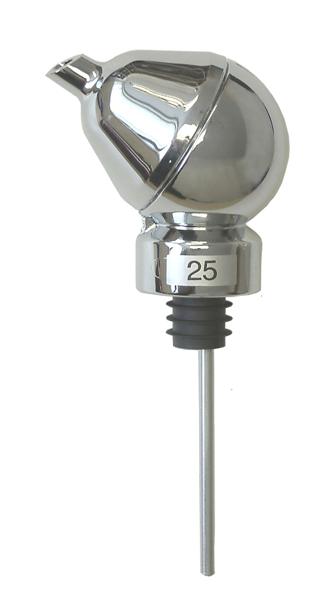 25ML AQUAFLOW POURER CHROME PLATED NGS