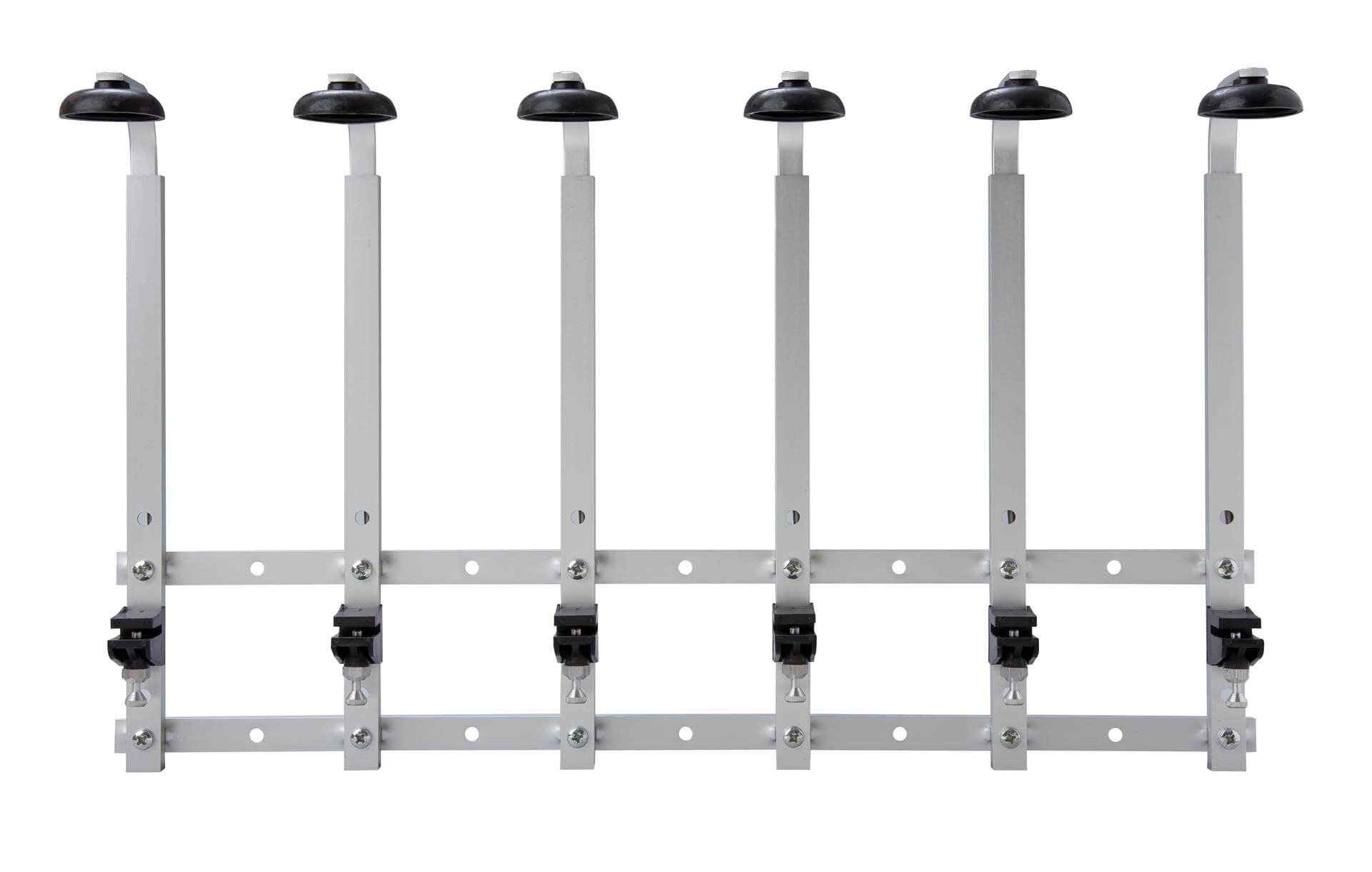 WALL 6 BOTTLE RACK - BAGGED