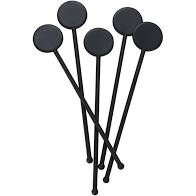 6" BLACK DISC STIRRERS 1 X 250