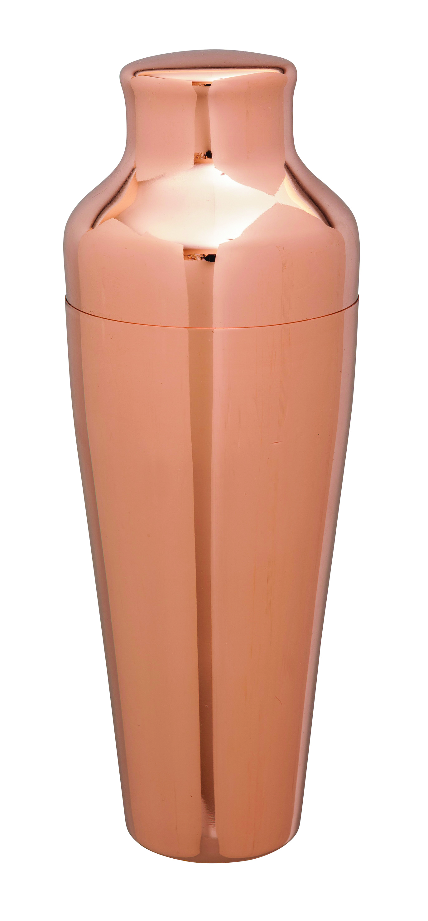 MEZCLAR ART DECO SHAKER COPPER PLATED TWO PIECE 550ML