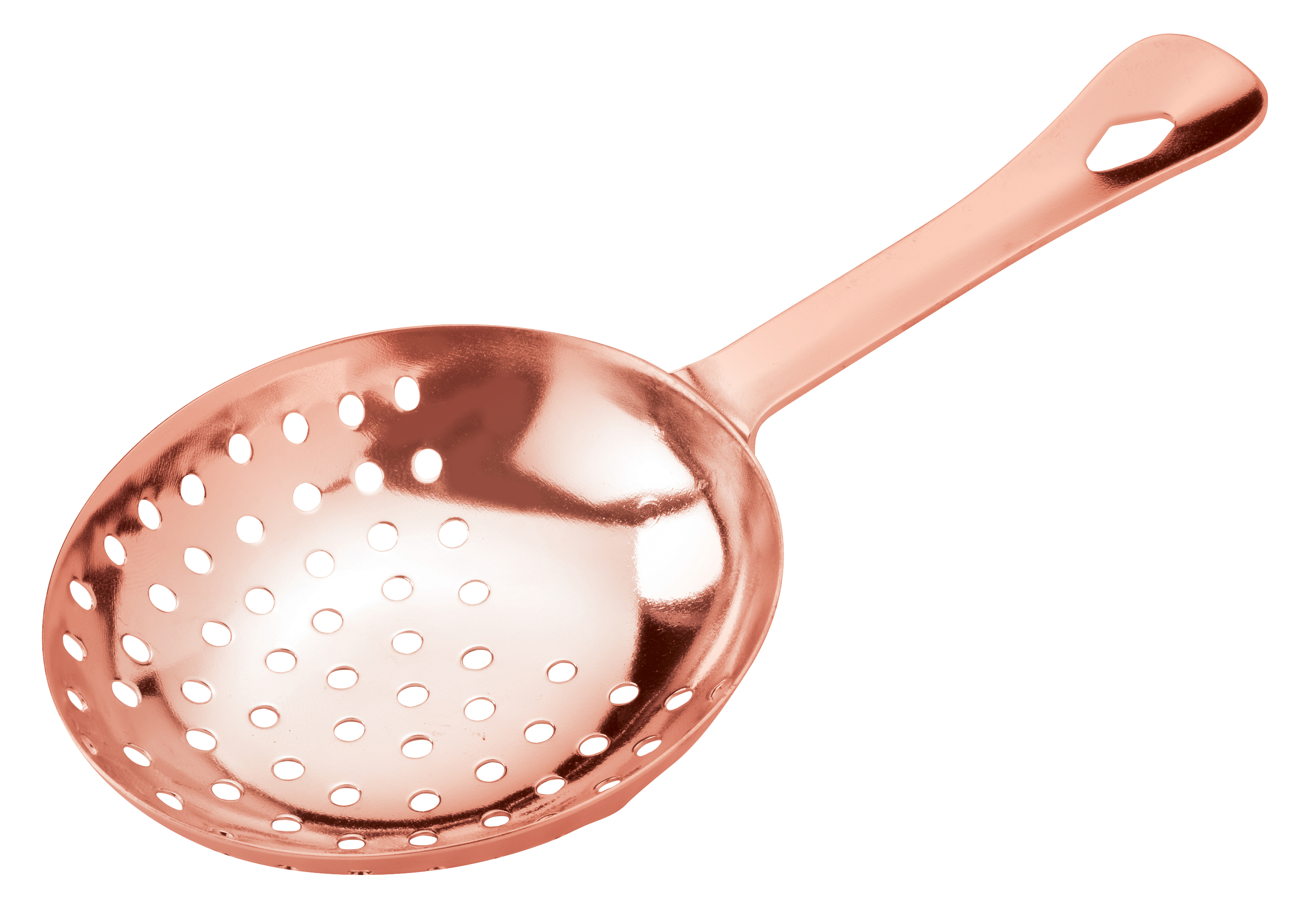 JULEP STRAINER COPPER PLATED