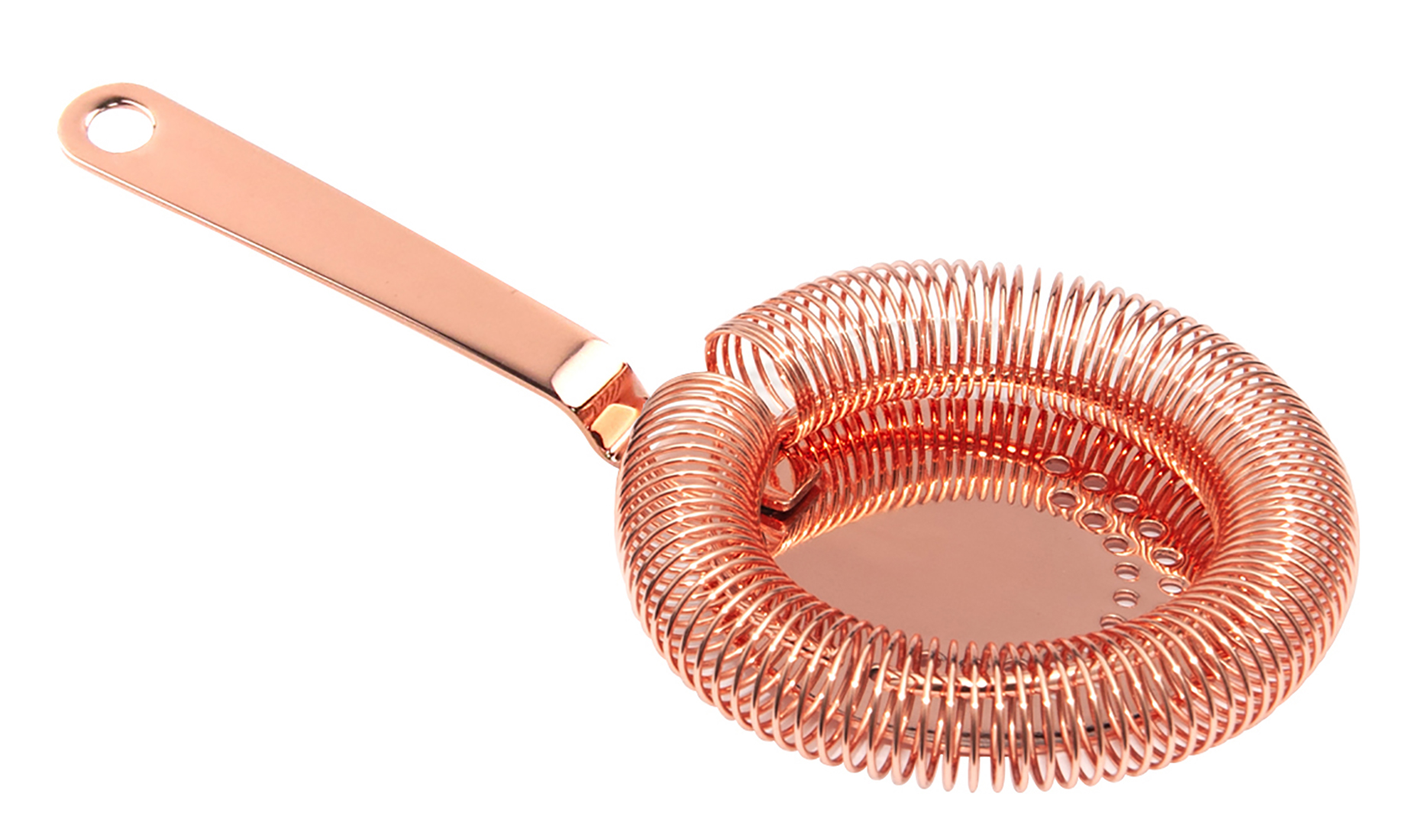 MEZCLAR ROUND STRAINER COPPER PLATED