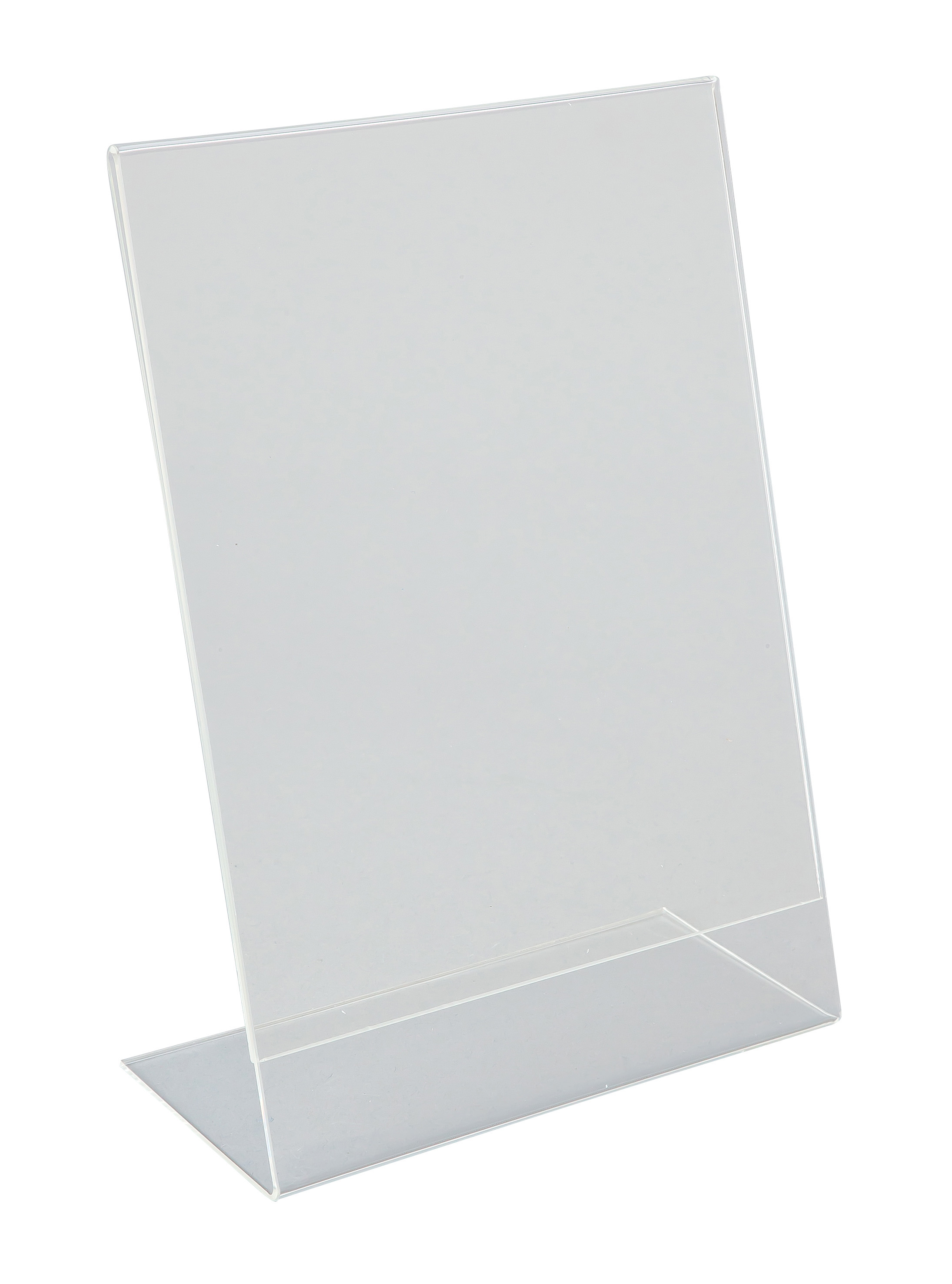 PERSPEX MENU HOLDER A5 ANGLED