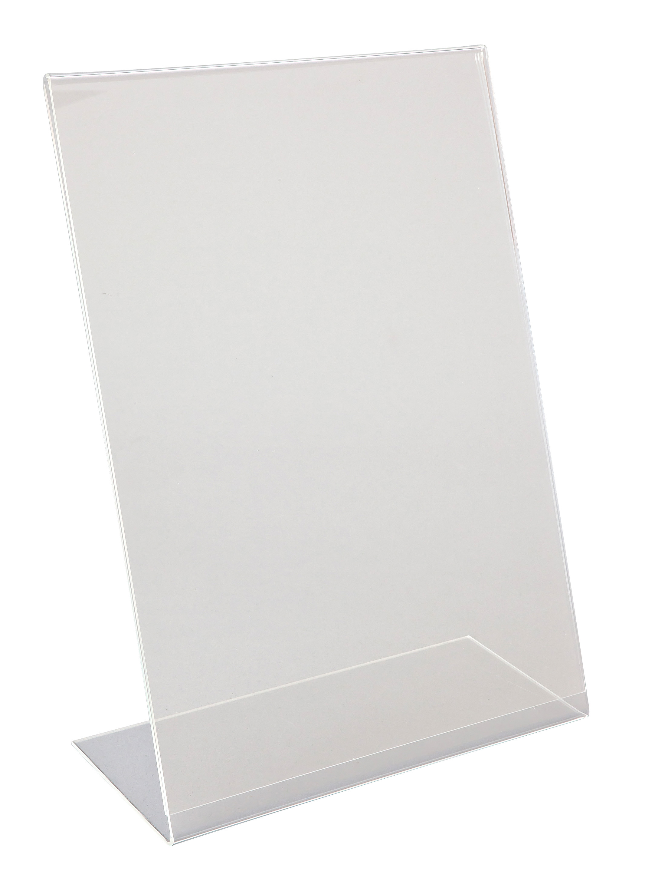 PERSPEX MENU HOLDER A4 ANGLED