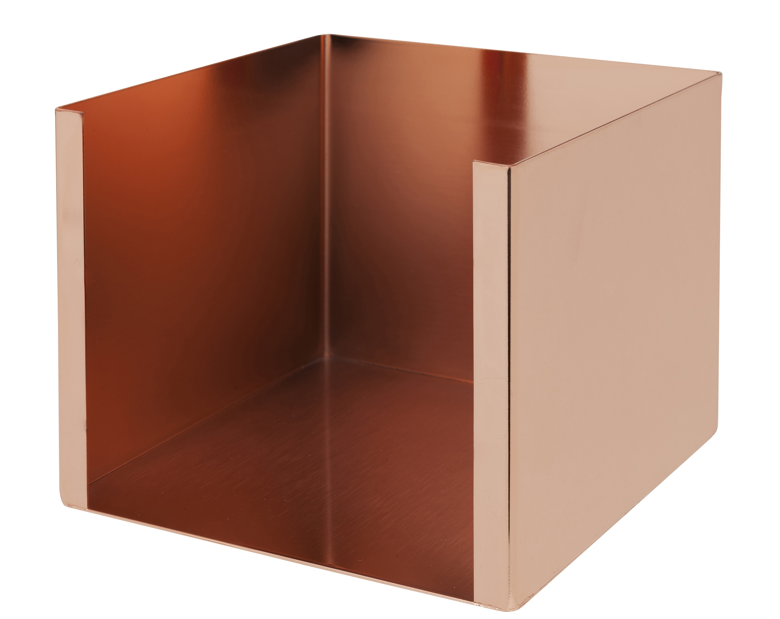 NAPKIN HOLDER COPPER PLATER