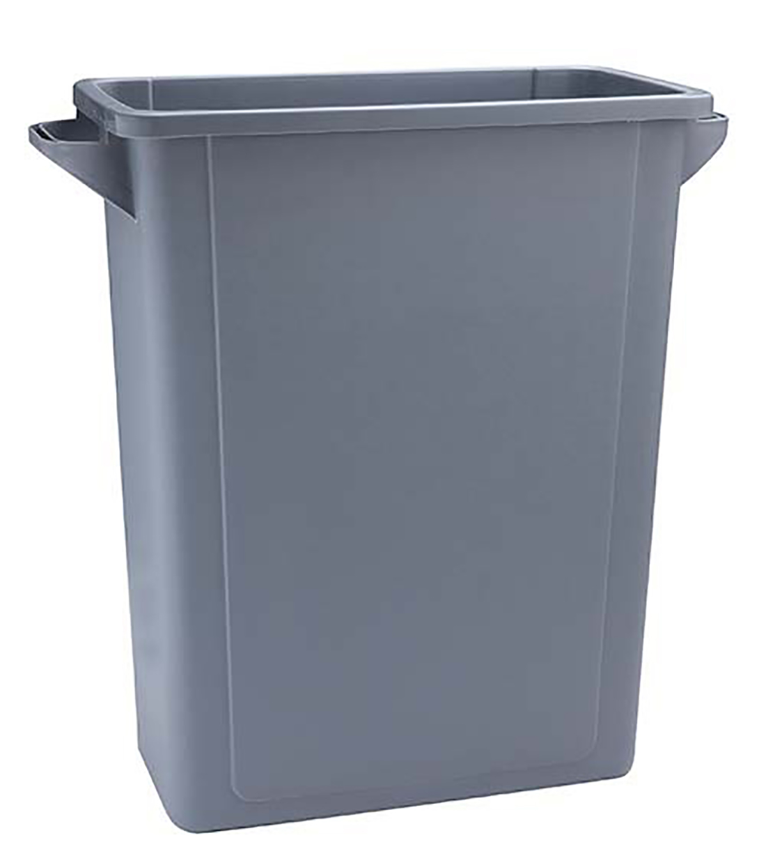 GREY SLIM RECYCLING BIN 65 LITRE
