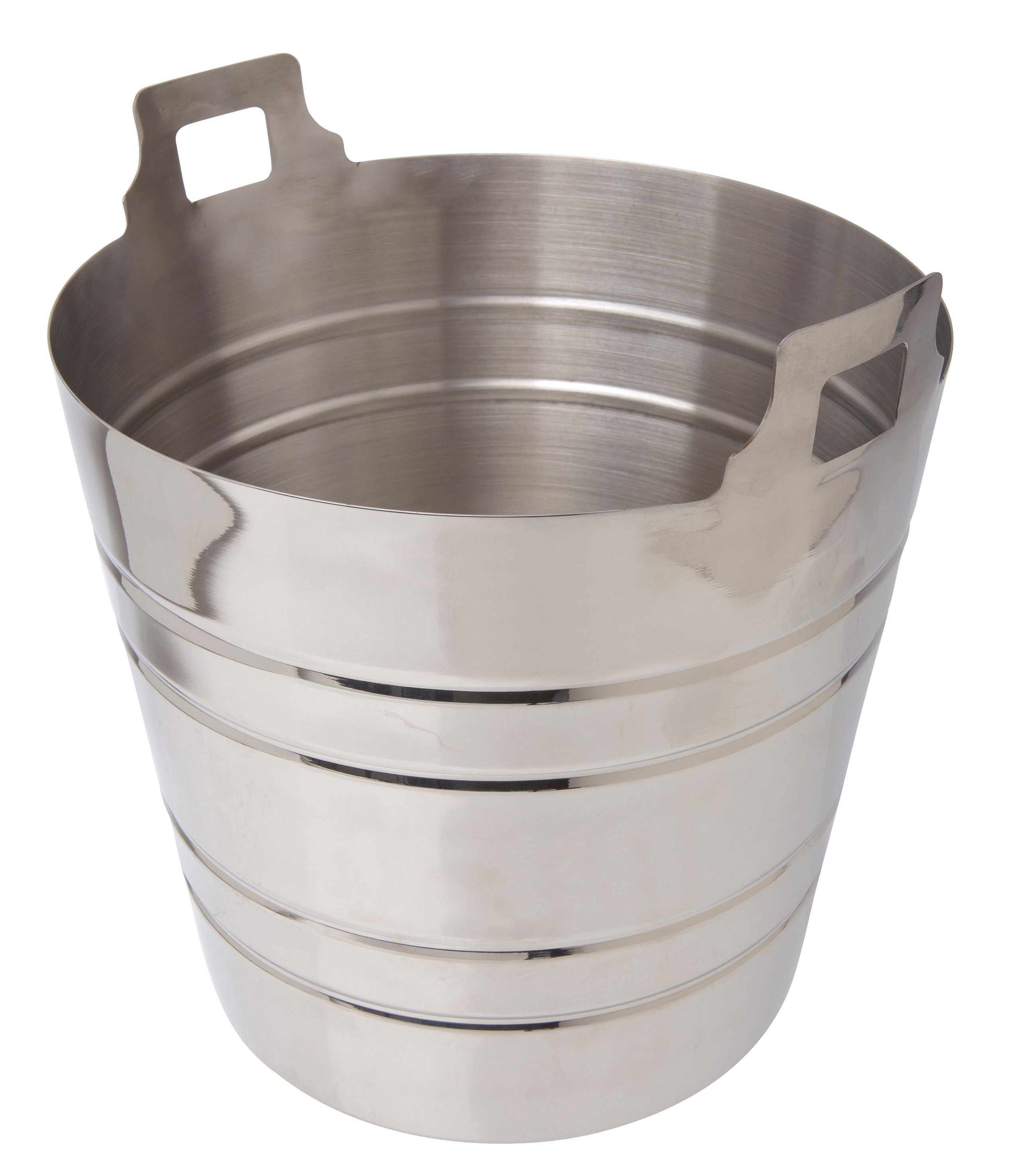 STAINLESS STEEL CHAMPAGNE BUCKET 5 LITRE