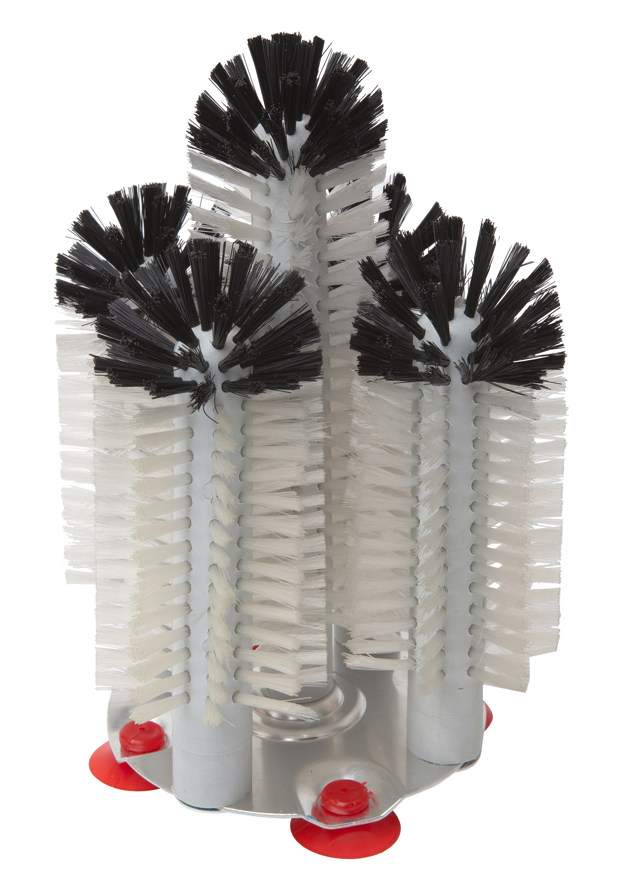 5 BRUSH GLASS WASHER WITH RAISED CENTRE