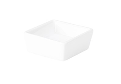 Porcelain Square Dish 6.4 x 2.5cm PK 12