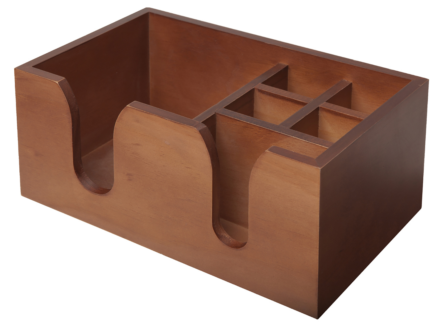SOLID WOOD BAR CADDY