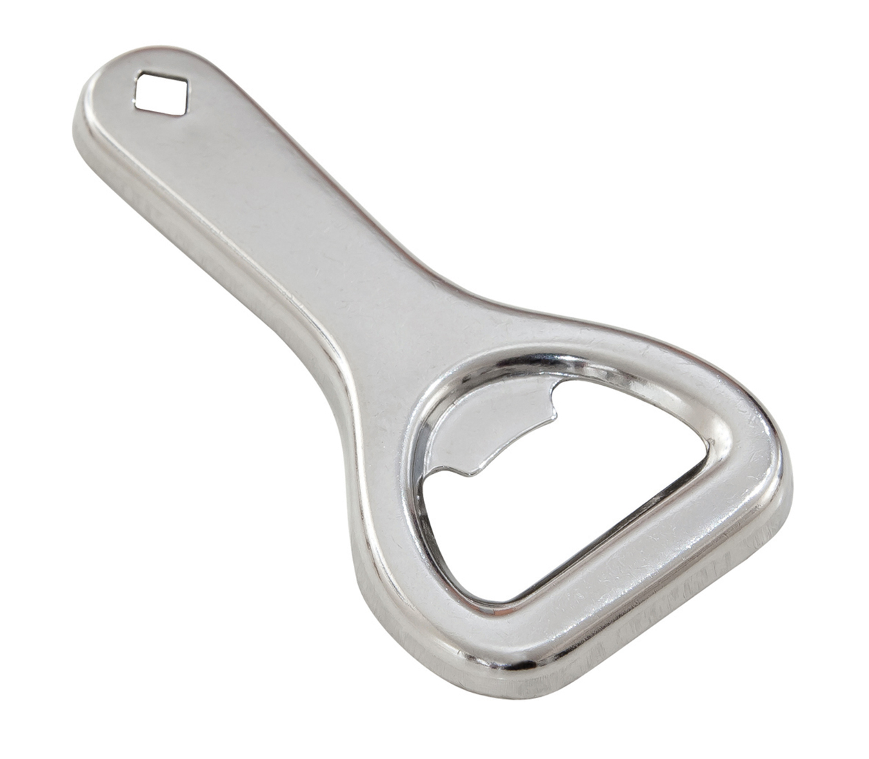 SMALL STAINLESS STEEL BOTTLE OPENER (PACK OF 10)