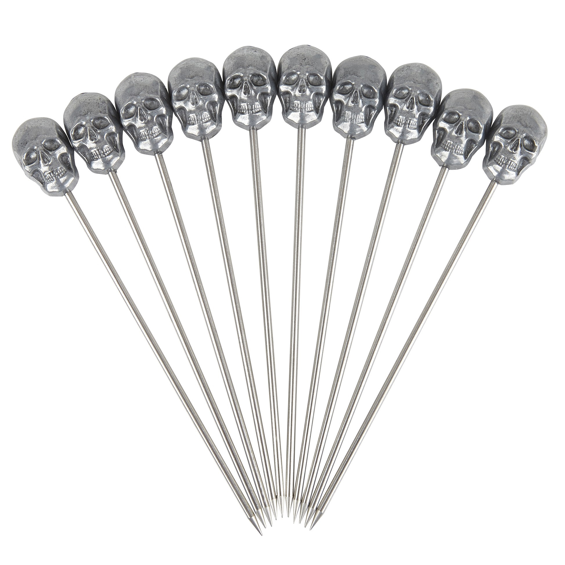 SKULL GARNISH PICK (PACK OF 10)