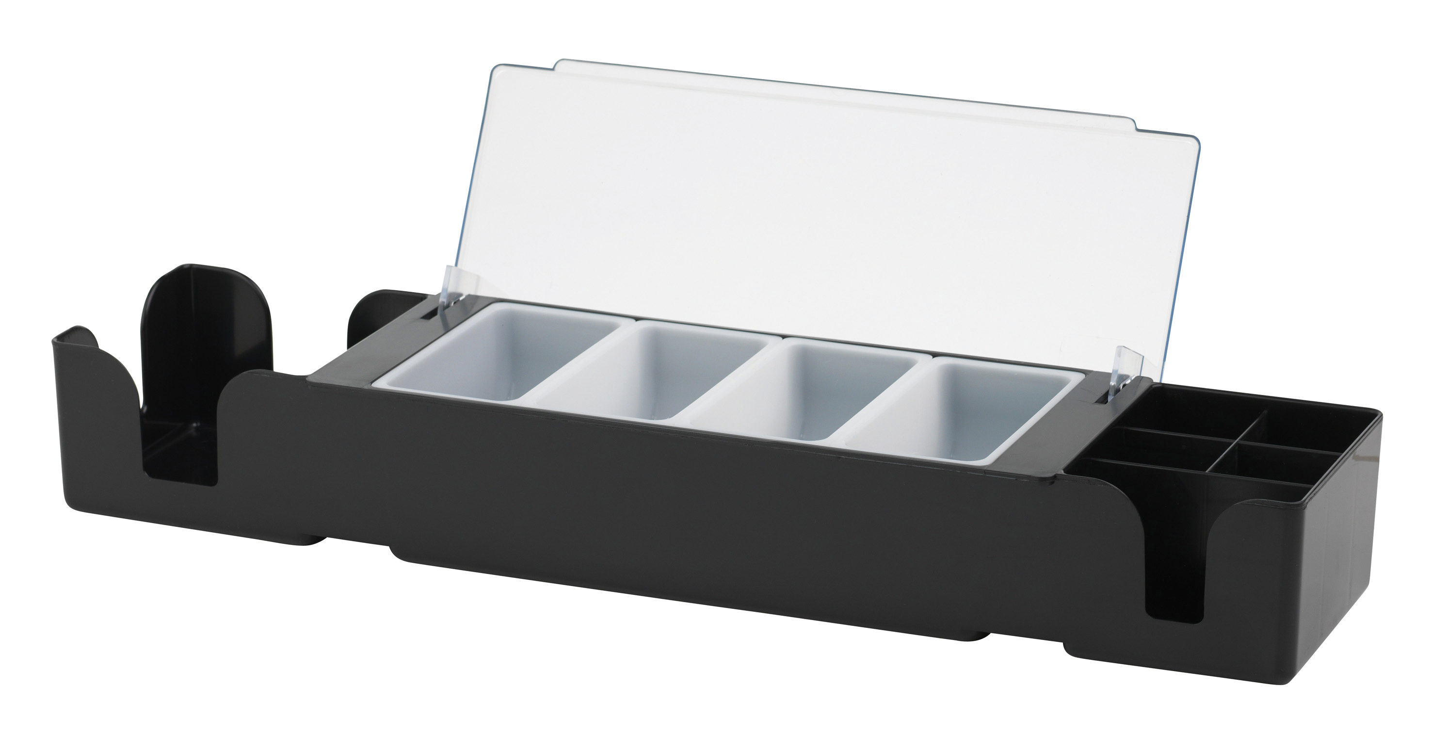 CONDIMENT AND NAPKIN DISPENSER