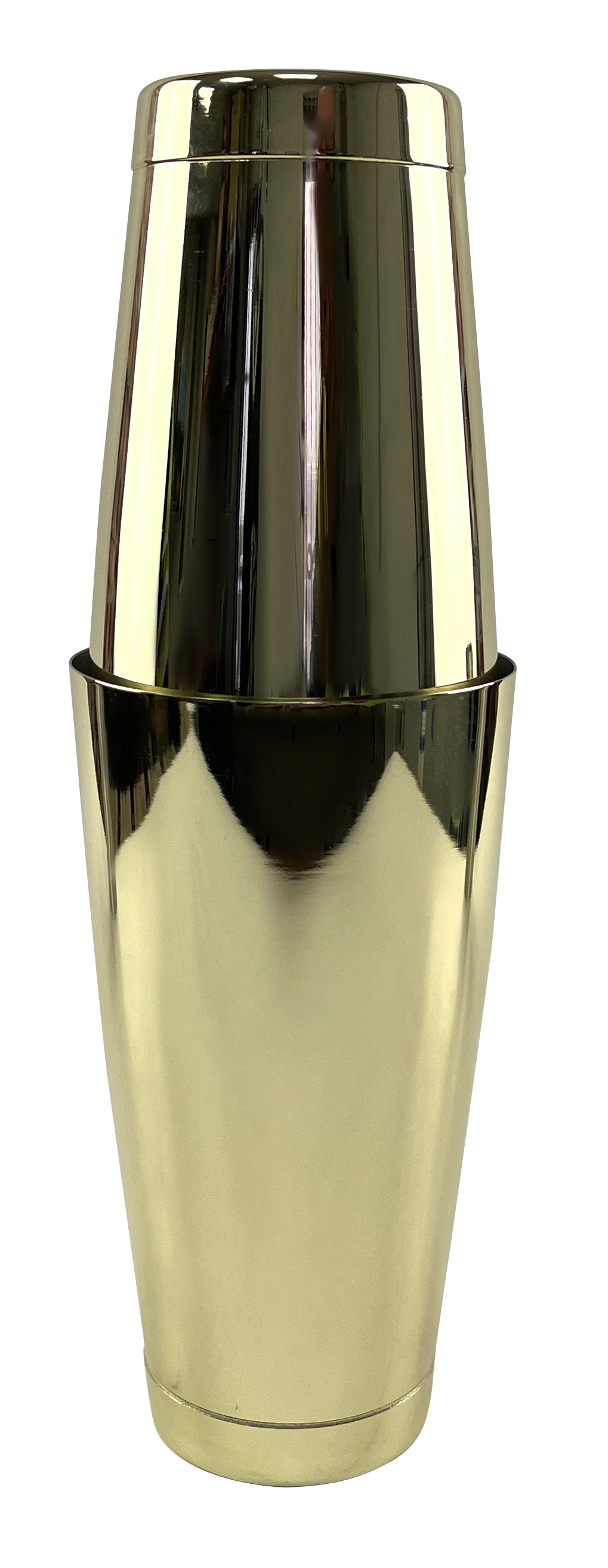 BOSTON CAN SET GOLD PLATED 28OZ/18OZ