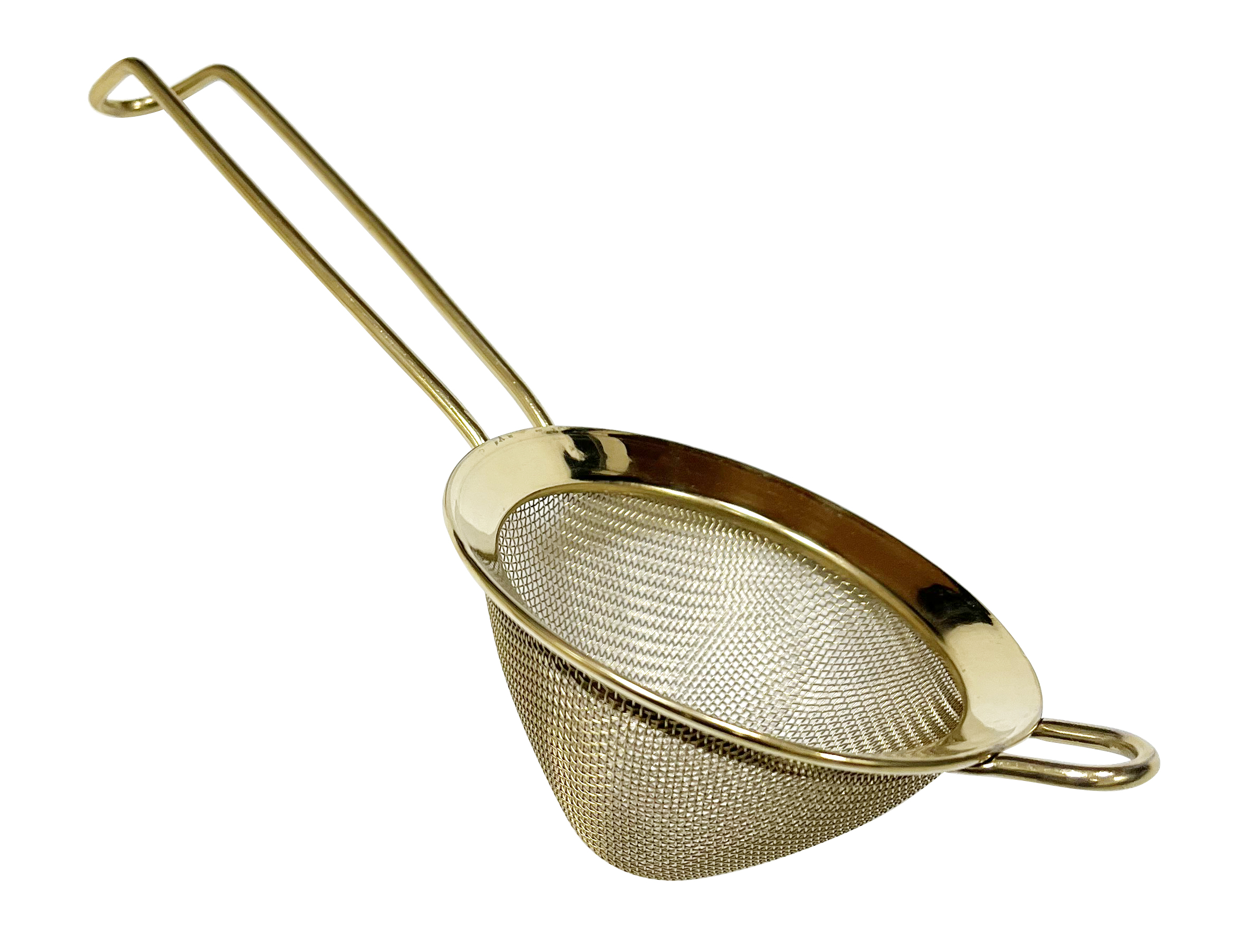 FINE MESH STRAINER GOLD PLATED