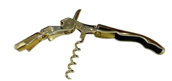 Beaumont Stainless Steel Waiters Friend Gold Plated
