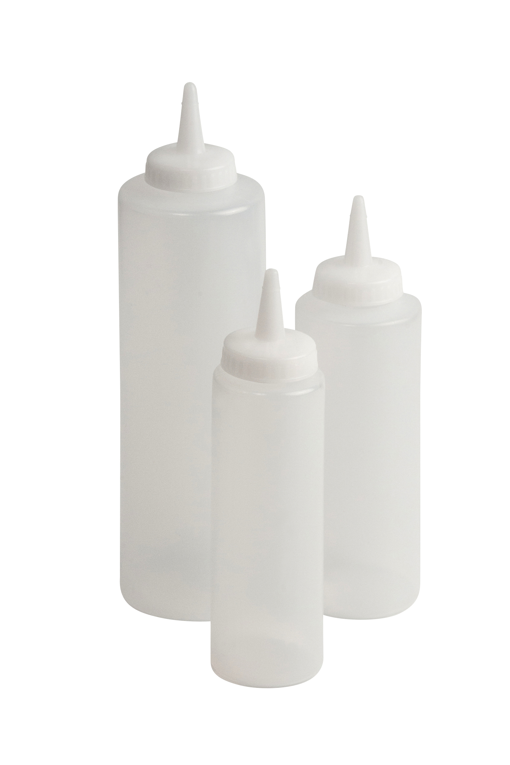 CLEAR SQUEEZE SAUCE BOTTLE 8OZ