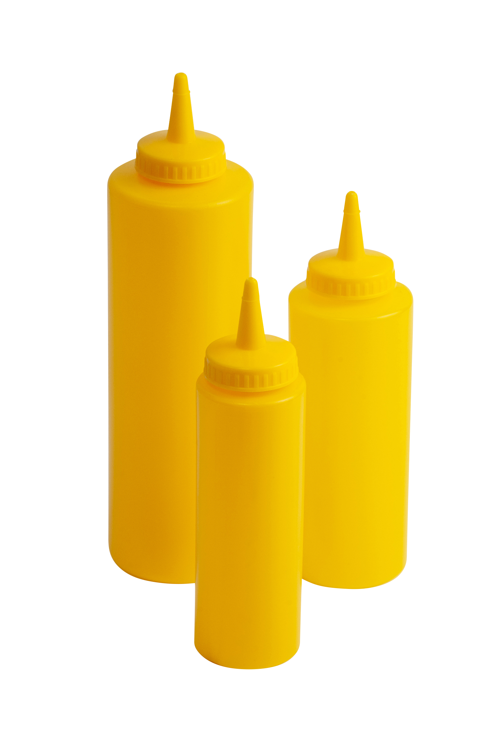 SQUEEZE SAUCE BOTTLE YELLOW 8OZ