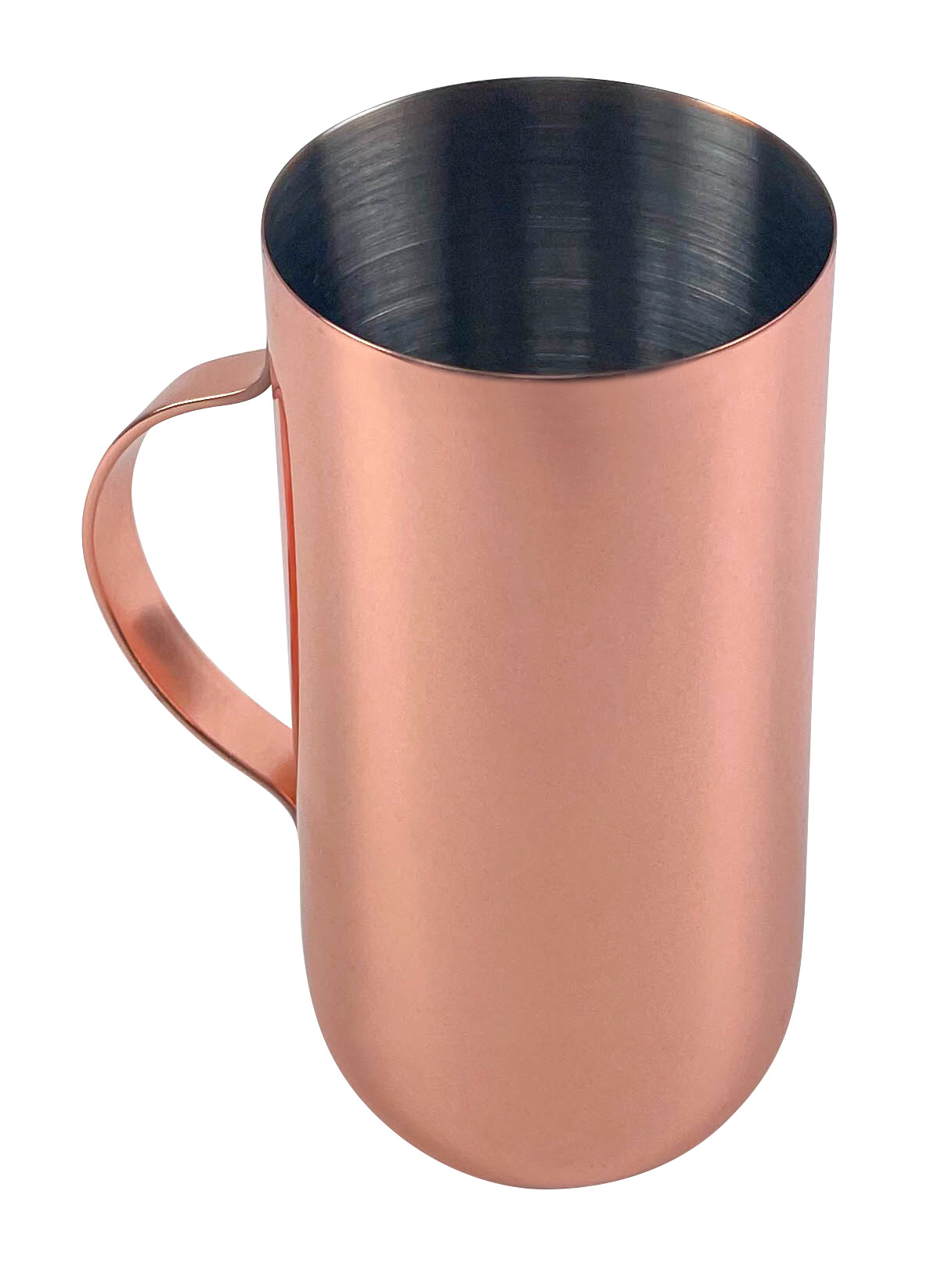 COPPER PLATED TALL MUG 450ML