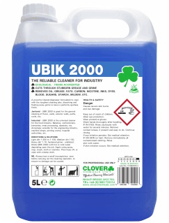 UBIK 2000 EXTRA STRENGTH CLEANER & DEGREASER 5L