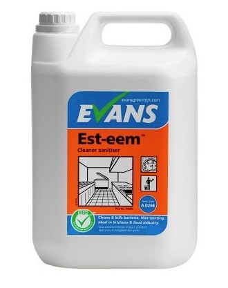 EVANS EST-EEM CLEANER SANITISER 5LT