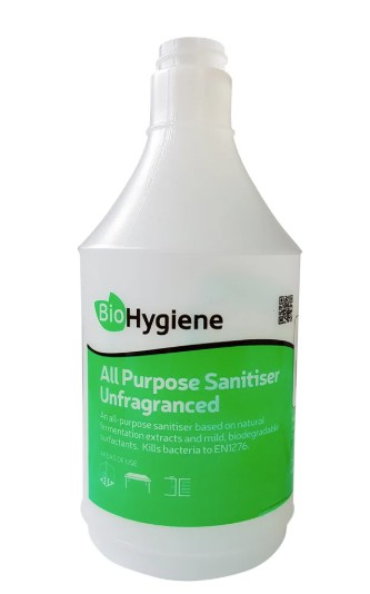 BIOHYGIENE BH201 Printed Sanitiser Spray Bottle 750ml