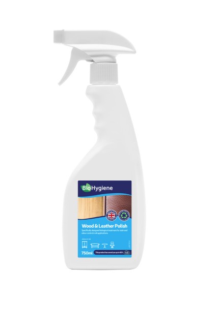 BIOHYGIENE BH162 Wood/Leather Cleaner 750ml