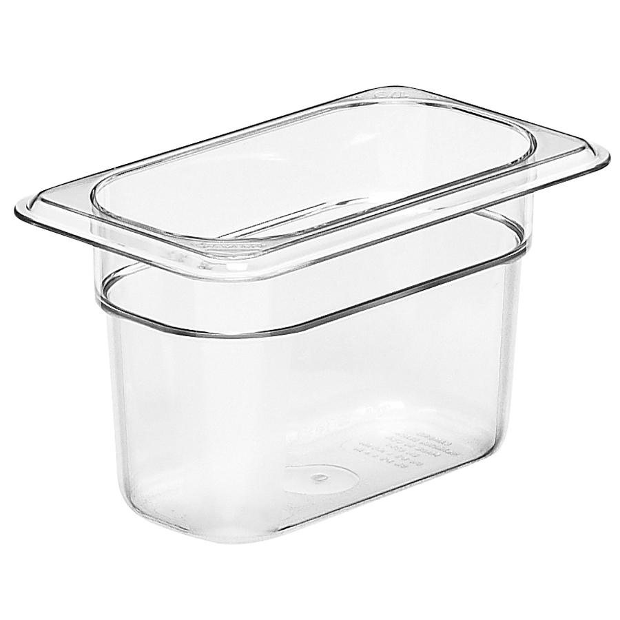1/9 100MM POLYCARBONATE GASTRONORM PAN