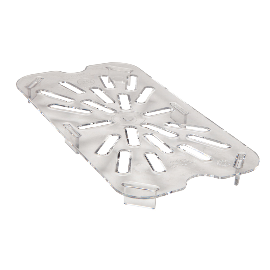 1/6 DRAIN SHELF POLYCARBONATE