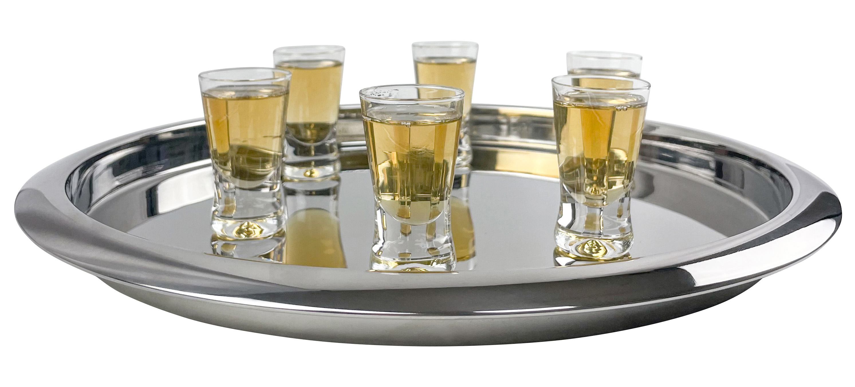 14"" HIGHLY POLISHED WAITERS TRAY