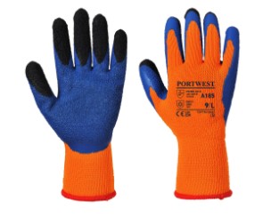 Duo Therm Glove Orange/Blue Size Large Per Pair