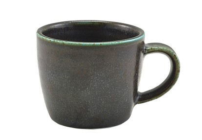 Terra Porcelain Black Espresso Cup 9cl 3oz PK 6