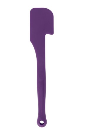 Silicone Spatula with Bowl Rest Purple