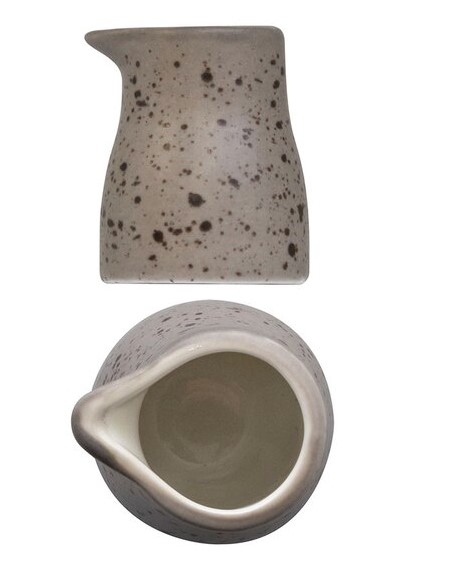 Artisan Cove Vitrified Stoneware Cream Mini Jug 5cl PK 6