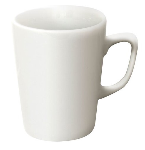 White Porcelain Latte Mug 10oz PK 12