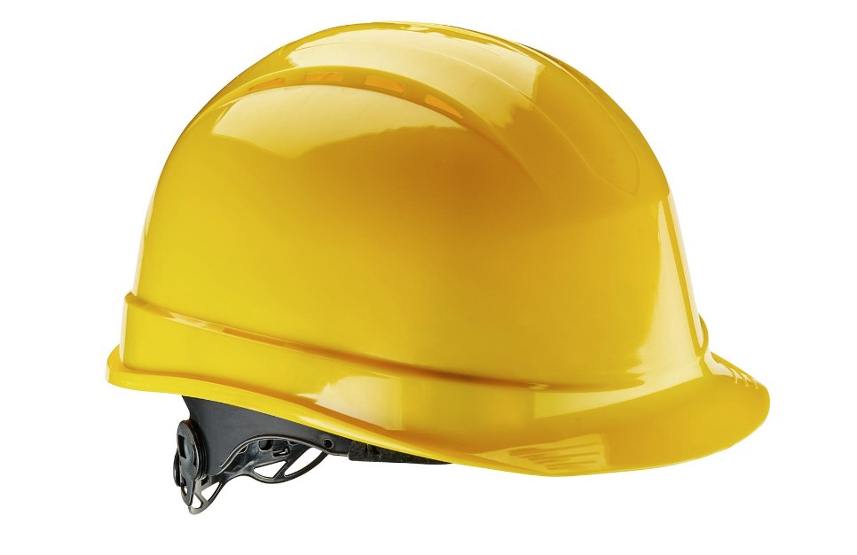 Safety Helmet Yellow With Ratchet