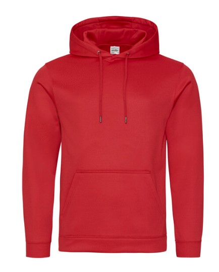 Sports Hoodie Red Size XXL