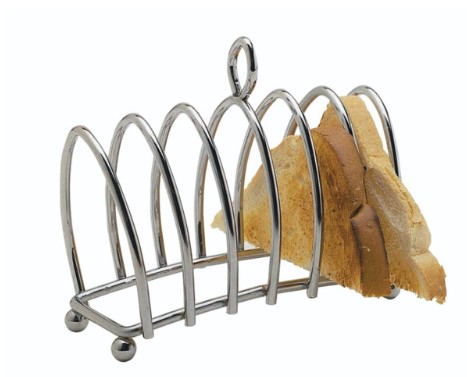 Kitchencraft Chrome Plated Six Slice Toast Rack