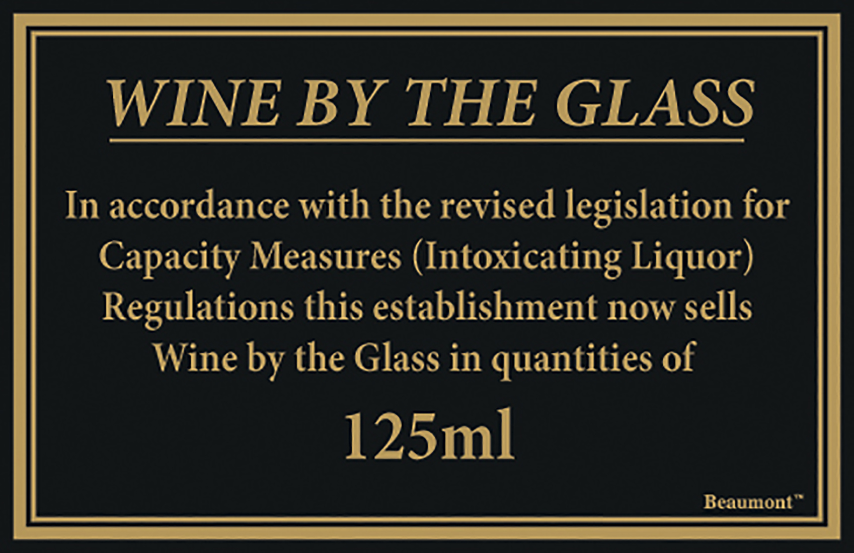 LAW SIGN WINE 125ML